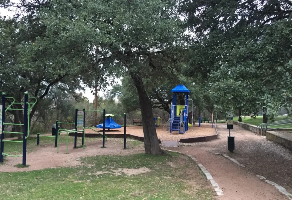 Hatley Park children playground area in Rollingwood Texas service area